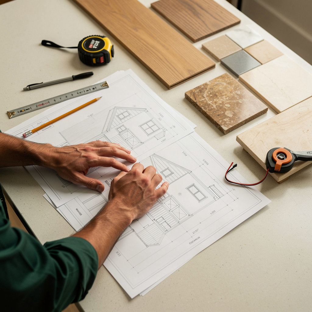 Oscar Ventura, Class A licensed contractor with 20+ years in home remodeling serving Northern Virginia, DC & Maryland